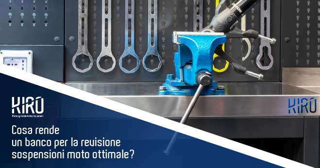 revisione sospensioni moto