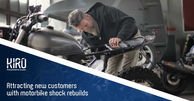motorbike shock rebuild