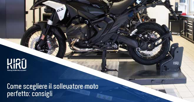 sollevatore moto