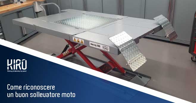 sollevatore moto