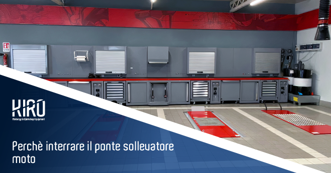 ponte sollevatore moto